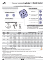 AIRTAC NACF CATALOG NACF SERIES: ROUND COMPACT CYLINDERS